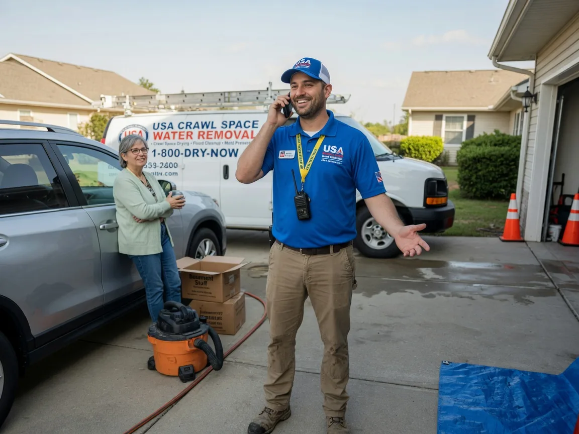 Crawl Space Water Removal Breaks, VA FAQs